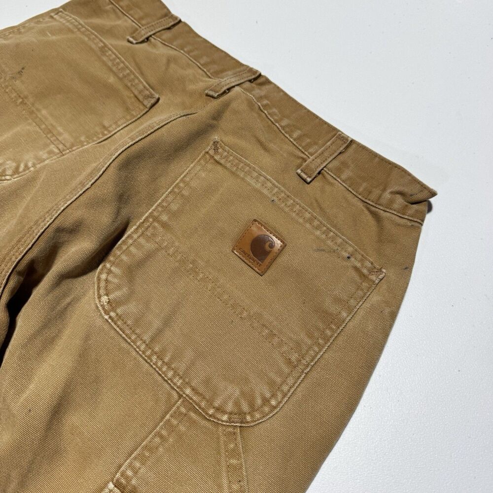 Lot of 3 Carhartt Pants Men's 32x32 Loose Original Fit Carpenter Canvas Work - Picture 11 of 16